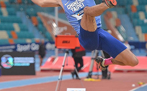 林昱堂男子跳遠勇奪金  跳8公尺02破全國紀錄