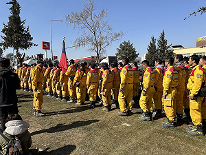 台灣搜救隊結束馳援土耳其任務  預計2/15返國