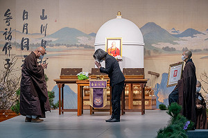 蔡英文褒揚星雲法師： 倡做好事、說好話、存好心 踐履人間佛教淨土 