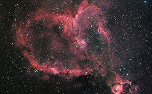 超浪漫！情人節「愛心星雲」現身 夢幻天文奇觀大公開