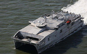 這艘不一樣！美第13艘先鋒級遠征快速運輸船交付 具「無人駕駛」功能