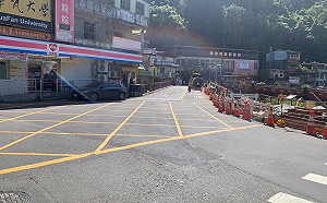 新北石碇秀山橋增設人行橋封閉施工 2月22日至24日車輛改道