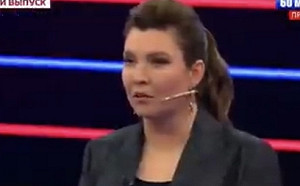 聽到拜登突訪烏克蘭! 「為什麼不在基輔炸拜登? 」俄女主播直播中激動發問