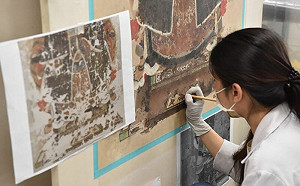 成功搶救價值上億名畫！師大文保中心揭開神秘面紗