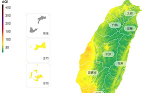 境外空汙退散  中南部仍橘燈！鄭明典：背風面污染很難消散