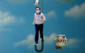 陳水扁進軍迷因界？自創迷因合成圖意外找到「流量密碼」