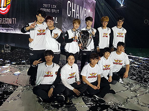 《英雄聯盟》LCK 季後賽 冠軍稱霸 SKT再添一冠