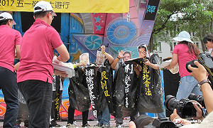 一萬勞工51大遊行   要向慣老闆嗆聲