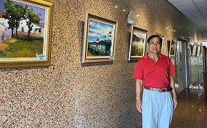 「高議展藝」畫展3月登場  前議員林崑山伉儷不忘推展觀光