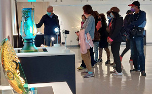 日本國寶級玻璃工藝大師黑木國昭  高雄展出一甲子創作