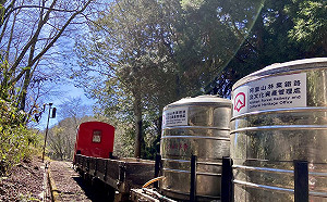 嘉南缺水！阿里山森鐵出動特別水罐車 解決公廁清潔