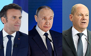 說好的對話呢? 克宮怨蕭茲與馬克宏稱願和普丁談 卻放鴿子 馬克宏還6次