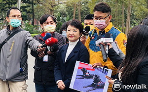 北上為搜救犬請命 盧秀燕：侯表態選2024應在4、5月