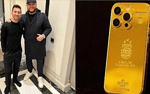 梅西送給阿根廷隊友黃金iPhone 14