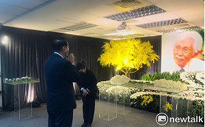 宋楚瑜今天下午悼念辜寬敏  表達將辜與蔣經國對談內容收錄書中