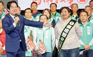 林明溱｢無法帶動南投發展又擋住年輕人機會｣ 賴清德：為何還來選立委