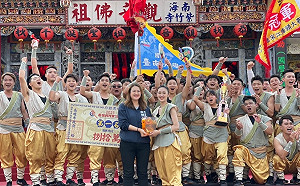 2023高雄內門宋江陣頭大賽 國立臺南大學勇奪疫後第一冠