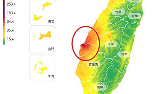 地區空汙呈現深紅色！鄭明典：都不會低調一點