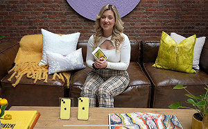 (影)開箱iPhone14新色評價兩極！網友：計程車黃？