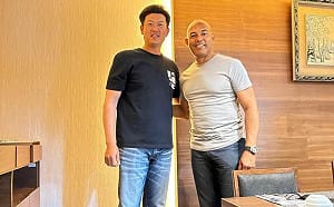 經典重現！王建民跟李維拉相見歡