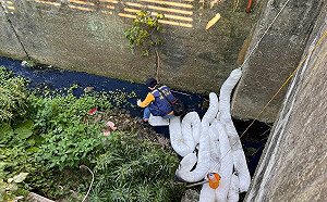 新北發現黑龍江？稽查員揪出惹禍漏漆工廠 