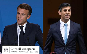 英法高峰會宣言 重申台海和平 籲中國不可提供俄羅斯「物質協助」