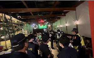日夜大規模臨檢   高市警鼓山分局展現淨化治安決心