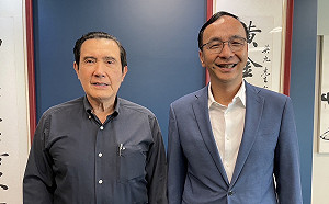 布局國民黨2024選戰 朱立倫拜會馬英九請益