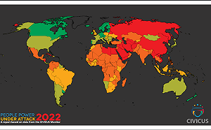  台灣連4年在《公民活動自由度報告》被列為亞洲唯一開放國家 