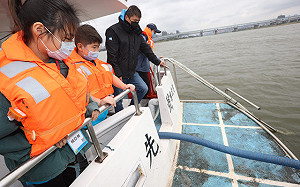 珍惜台灣水資源 新北環保小局長變身水質守門員