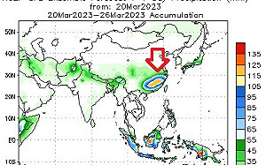 春雨來補水了？鄭明典一圖曝影響台灣機率