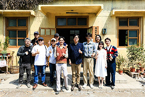 高雄人投資首部影集《鹽水大飯店》 陳其邁攜旗山特色美食探班 