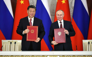 普習會簽訂協議 普丁稱俄羅斯｢可滿足中國｣習近平：中俄應加強合作