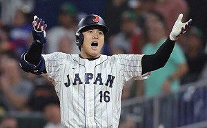 日本隊3:1領先！大谷敲內野安打