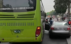 女三寶違停紅線糗了　網喊：好療癒