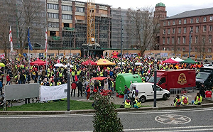 31年來最嚴重！德國30萬人大罷工 航班、火車全停擺 38萬旅客滯留