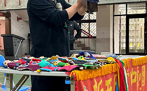 新北市認定保存者許正宗藝師前進泰山國小 