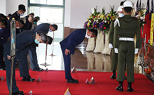 嘉縣112年春祭國殤祭典 翁章梁表達最高敬意