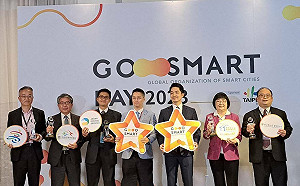 中市「空品感測器物聯網」屢獲肯定 再奪GO SMART國際大獎！