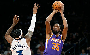 KD復出手感不佳　太陽主場擊敗灰狼