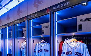 大聯盟等級！張育成開箱紅襪休息室