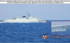 劍拔弩張！菲海警巡邏6天 海上遭遇中國1軍艦、4海警船、20民船