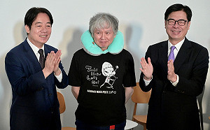 奈良美智《朦》展內惟藝術中心開展  賴清德、陳其邁推崇大師風範