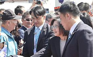 總統：走向世界腳步不會停 台灣成為世界民主燈塔