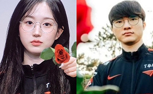 NMIXX吳海嫄cos Faker！網笑翻：連神情都模仿了