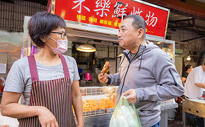 侯友宜私訪蘆洲市場 再從民生物價向中央喊話