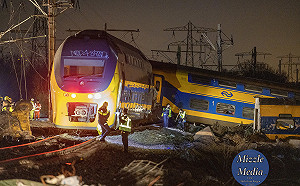 荷蘭客運列車出軌起火 傳數人重傷