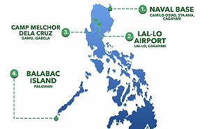 新增菲向美開放4基地使用權 最接近台灣軍港約距400公里
