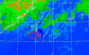 北陰涼南高溫！鄭明典曬紅外線雲圖 南部網驚：我在高溫區