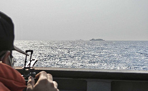 共軍明日平潭外海實彈射擊 海委會：二對一模式嚴密監控共艦